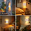 LED Intelligent Sensor Night Light USB Charging Wall Light,A 10