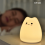 Mini Cat Night Light Cartoon 7 Χρώματα Λυχνία ύπνου, Έξυπνες Γάτες 1