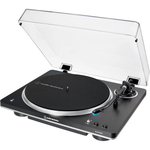 Audio-Technica (Black/Silver) Audio Technica AT-LP70XBT Bluetooth Turntable