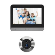 Smart Tuya 3MP 2.4G WiFi Deurcamera Automatische Sensor Digitale Deurspion Draadloze Thuis