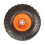 4.10/3.50-4 Orange Wheel & Tyre Offset Hub (Require Innertube Fitting) 2
