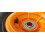 4.10/3.50-4 Orange Wheel & Tyre Offset Hub (Require Innertube Fitting) 3