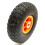 4.10/3.50-4 Orange Wheel & Tyre Offset Hub (Require Innertube Fitting) 7