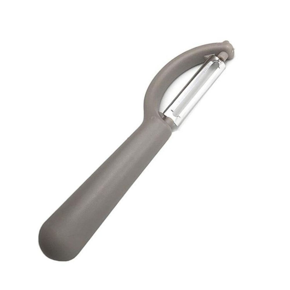 (light grey) 1 Pcs Stainless Steel Fruit Vegetable Peeler Potatoes Peelers Carrot Peeling Tool Fruit Scraper Kitchen Gadget Accessories