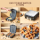4-slice Nonstick Iron Compact Square Design EU-pistoke 6