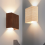 Wood Grain Bedroom Bedside Wall Lamp Background Corridor A 6
