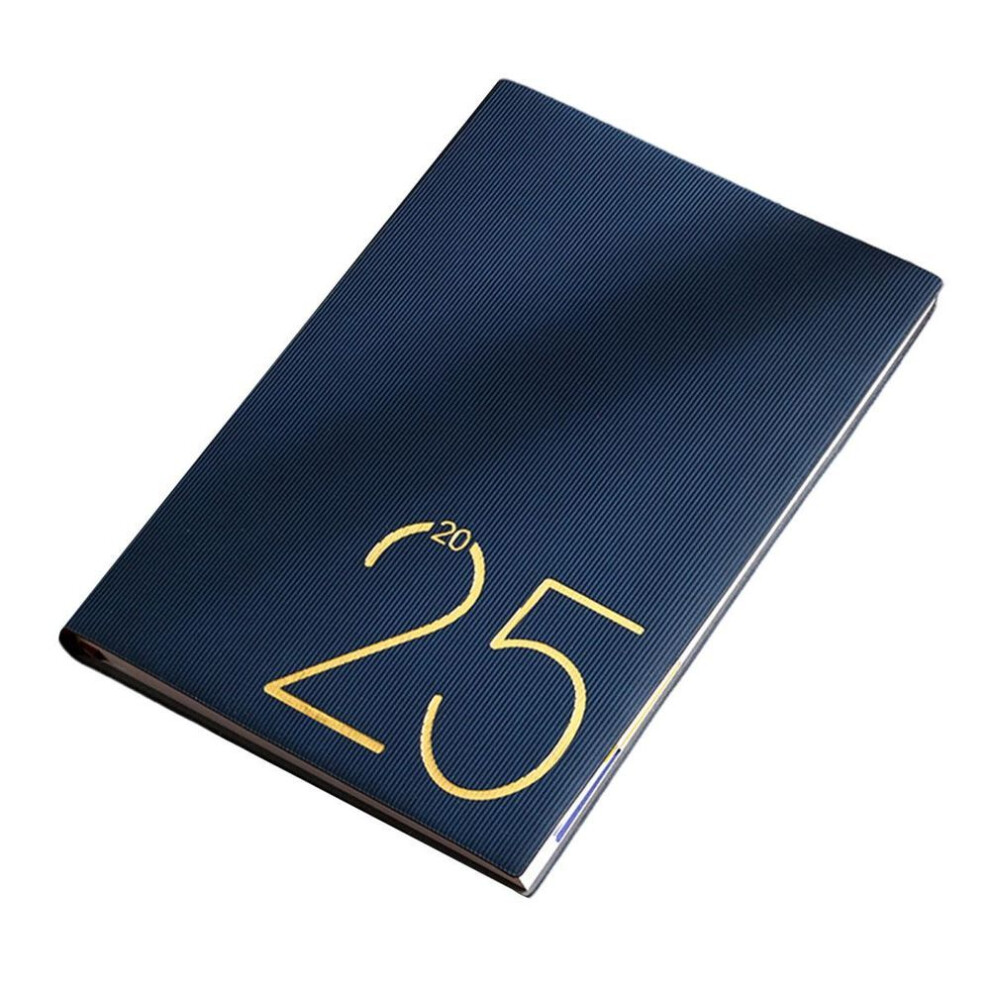 (navy blue) 2025 Planner Calendar Monthly Weekly Planner Jan. To Dec. 2025 Daily Planner Notebook With Monthly Tabs Notes Pages For Office School