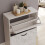Vida Designs (White Marble) 2 Drawer Shoe Cabinet Pull Out Hallway Storage 6