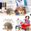 Kit de Couture Coussin à Épingles en Forme Hérisson avec 200 Colorées 6
