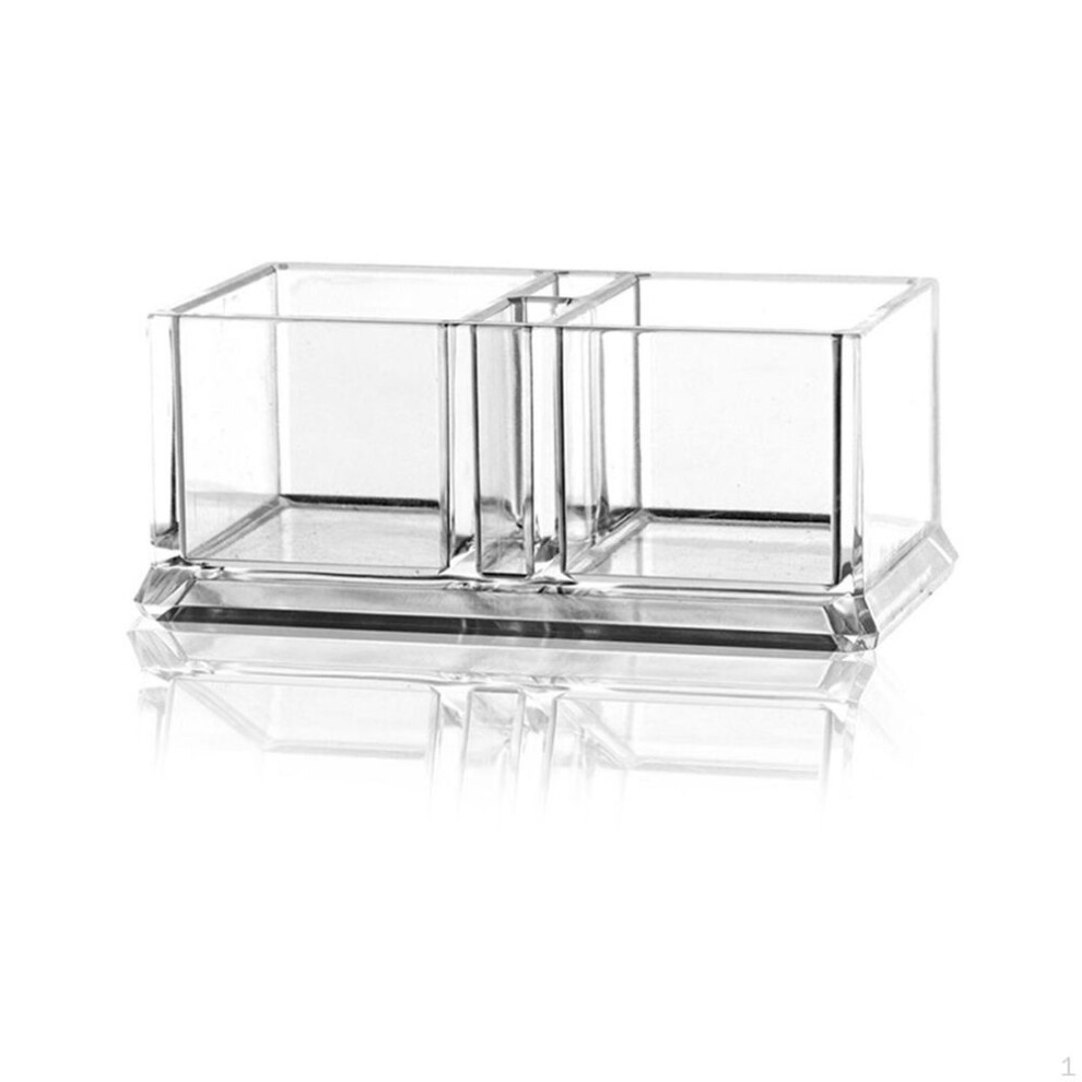 (as the picture, 14.6cmx8.1cmx6cm) Acrylic Sugar Packet Holder Bag Storage Container Dish Display Sachets Tissue Tea Bowl