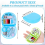 20 Pack Mini Travel Sewing Kit, φορητά κιτ εργαλείων, B 3