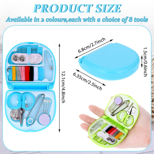 20 Pack Mini Travel Sewing Kit, φορητά κιτ εργαλείων, B 2