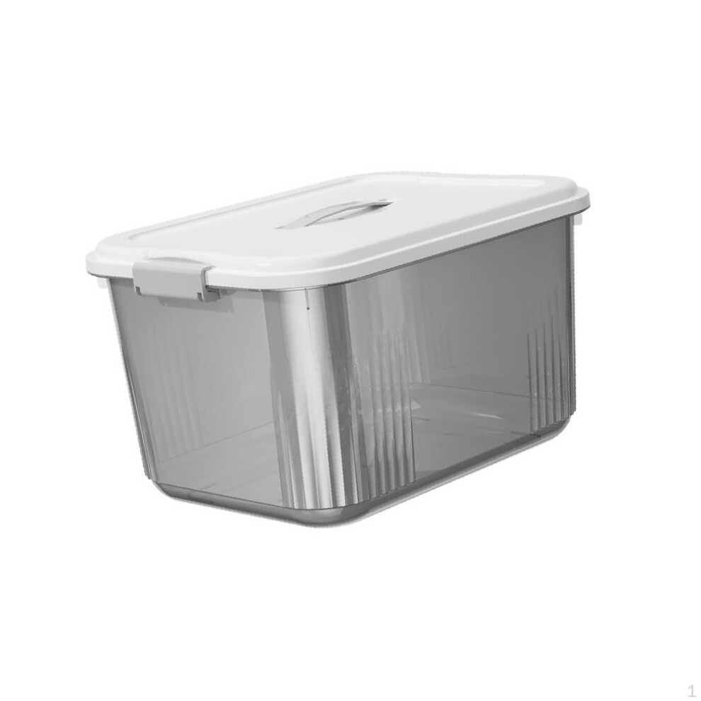 (black, M) Hair Accessories Storage Box Bin Vanity Jewelry Case Carrying Handle