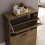 Vida Designs (Antique Brown) 2 Drawer Shoe Cabinet Pull Out Hallway Storage 5