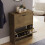 Vida Designs (Antique Brown) 2 Drawer Shoe Cabinet Pull Out Hallway Storage 3
