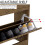 Vida Designs (Antique Brown) 2 Drawer Shoe Cabinet Pull Out Hallway Storage 6