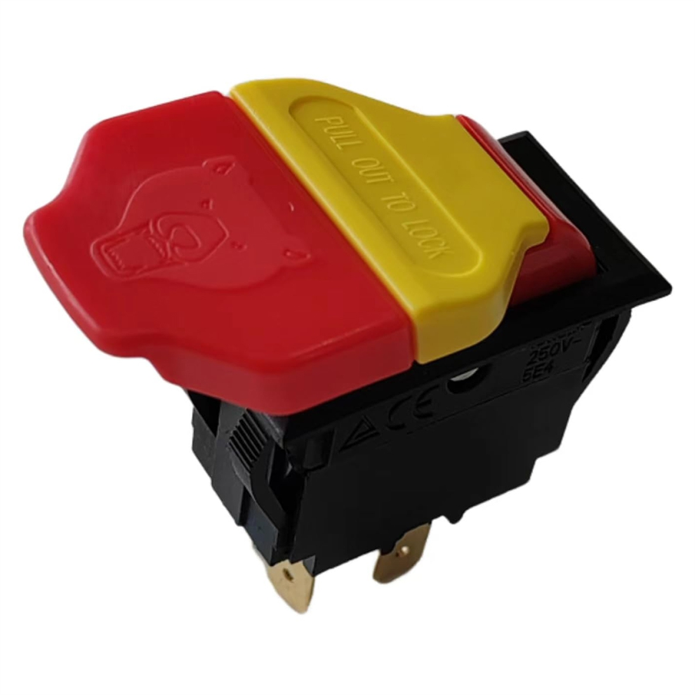 Interrupteur Marche/Arrêt à Palette 20/12 A 125/250 V 4 Broches pour Scie Table et Perceuse Colonne Série 137 0LWG 27A1 0LWC 0LVW