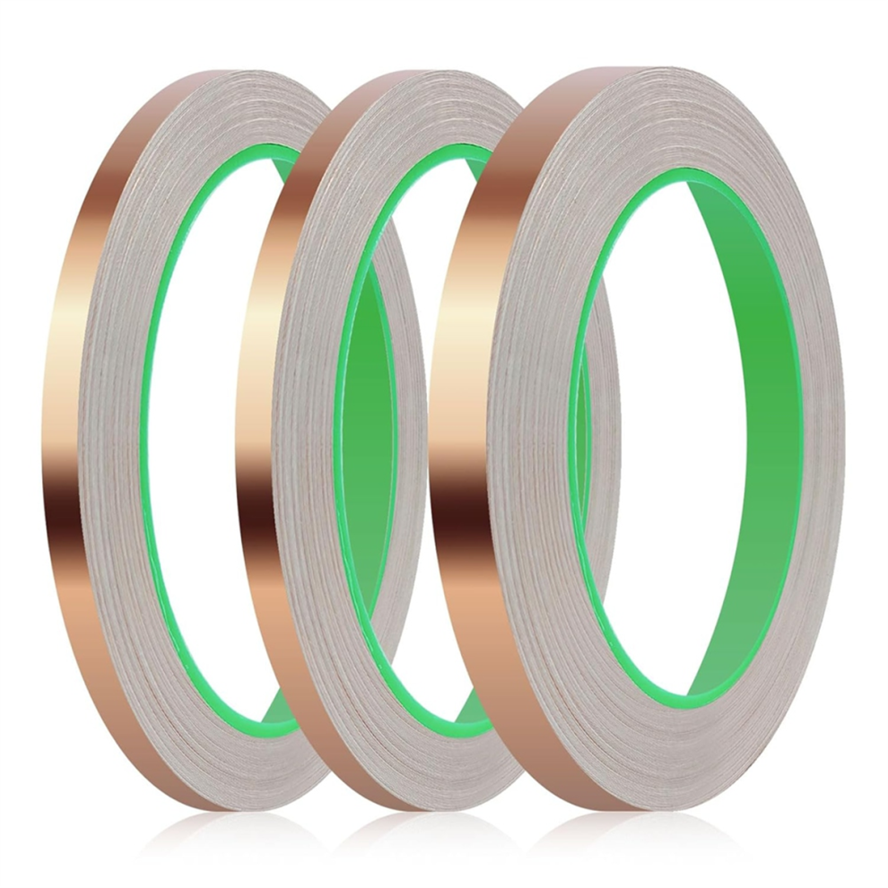 3Pack Copper Foil Tape,Double-Sided Conductive Tape Adhesive 4851369223885