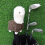 Χαριτωμένο Alpaca Golf Putter Covers Blade Club Headcover Protector 5