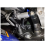 Μοτοσικλέτα 22mm Handle Riser Bar Kit Μαύρο 4