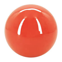 1-osainen Solid Color Park Golf Balls -pallo 60mm 2,36in punainen