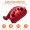 Water Drop Wheel Plate Fitting for B3P3 Small Beast Max4sx P4P5 Red 9