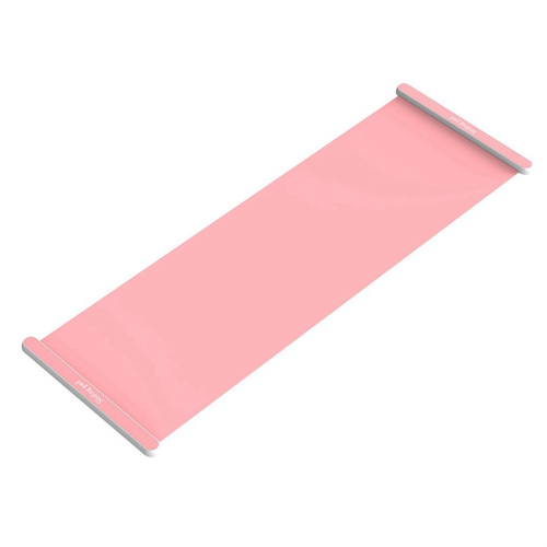 Yoga Sliding Mat Indoor Skating Training Board 180cm Ροζ