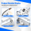 Car Steering Ignition Switch Lock Cylinder With Keys Bolts for 10