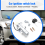 Car Steering Ignition Switch Lock Cylinder With Keys Bolts for 6