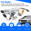 Car Steering Ignition Switch Lock Cylinder With Keys Bolts for 7
