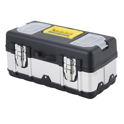 Portable Large Hardware Storage Box 20 Inch Stainless Steel Tool 1