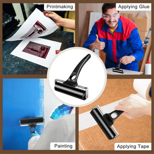 Rubber Roller 4.7 Inch Suitable for Stamping Machine Wallpaper 2
