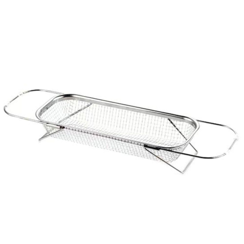 (S) Sink Drainer Basket Stainless Steel Expandable Sink Colander Strainer Basket For Vegetables Fruits Pasta Dishes