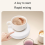 Compact Magnetic Stirrer, Mini Automatic Beverage Mixer 3