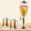 Single Draft Beer Drinking Machine 2L-Commercial Luminous Tower 5