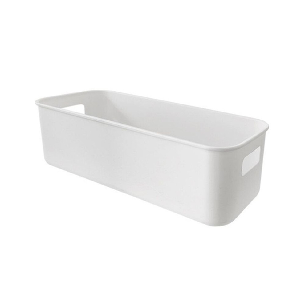 Storage Box Smooth Portable Edge Non-Slip Design Large Capacity Item Base Multipurpose Plastic Storage Sundries Organizer