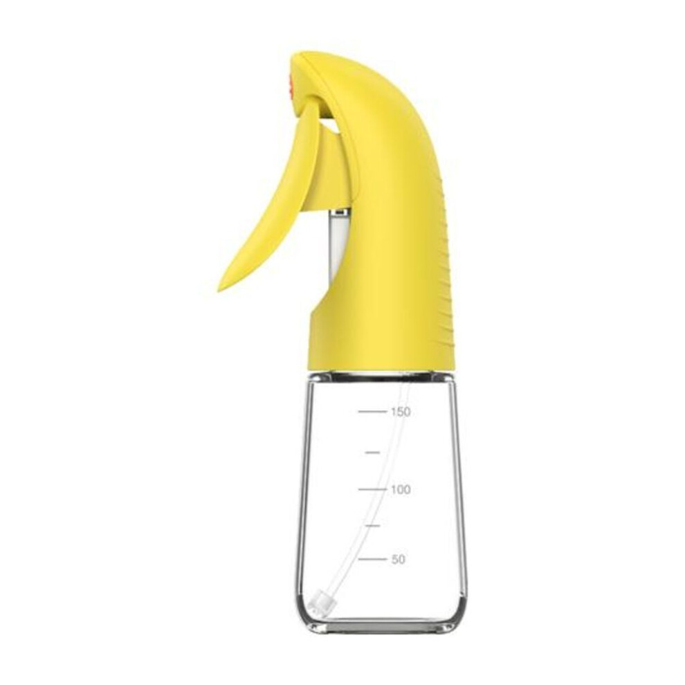 (yellow) Olive Oil Sprayer Mister 150ml Oil Bottle Wide Fan Spray Drip-free Oil Dispenser Oil Control Kitchen Gadgets For Salad Making Baking Frying Bbq