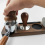 Coffee Tamper Station Βάση στήριξης φίλτρου Portafilter Presser Stand,A 6