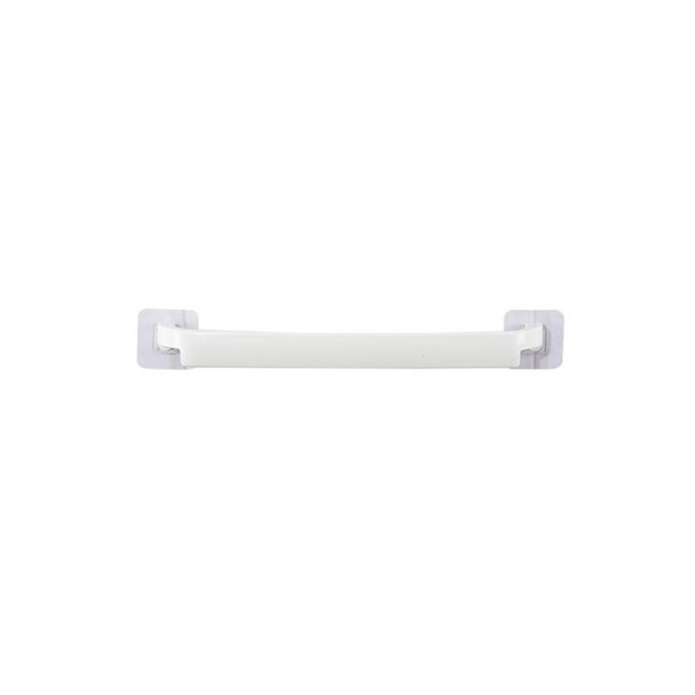 (white) Self-adhesive Towel Holder Rack Wall Mounted Towel Hanger Bathroom Towel Bar Shelf Roll Holder Hanging Hook Bathroom Organizer