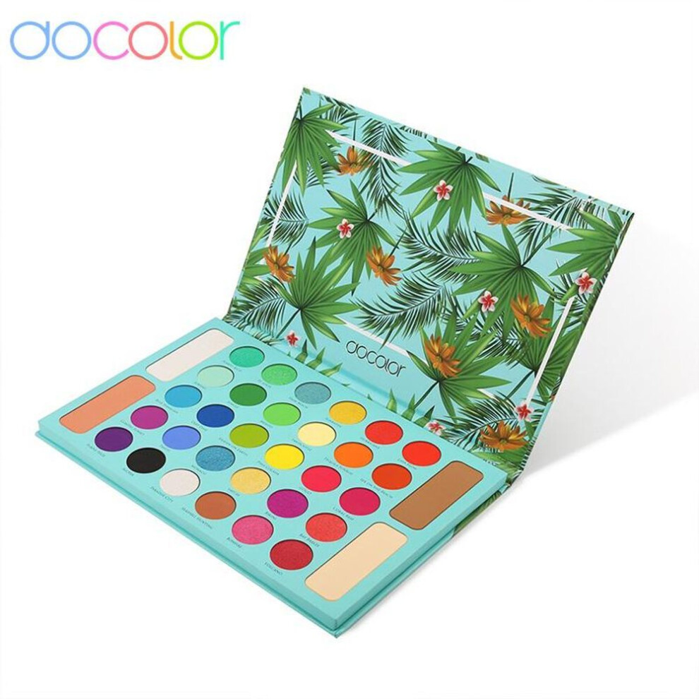 Docolor Nude Eye Shadow Palette 34 Colors Matte Shimmer Glitter Eyeshadow Makeup Palette Powder Waterproof Pigmented Cosmetics