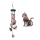 Wind Chimes Outdoor Animal Cats Lovers Gift 3