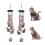 Wind Chimes Outdoor Animal Cats Lovers Gift 4