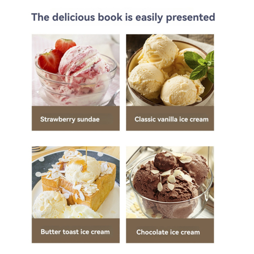 Mini Electric Ice Cream Maker Fruit Yogurt 2