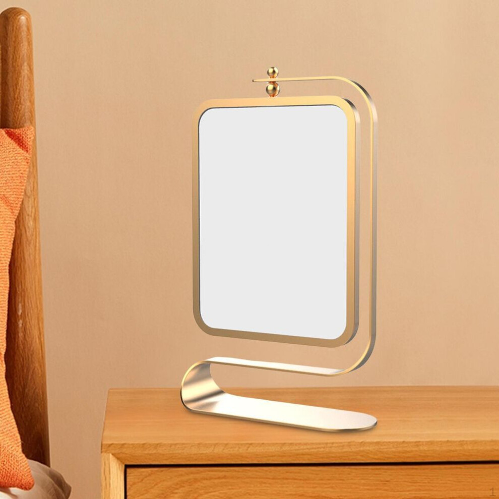 Metal Rotating Photo Frame Picture Display Holder Portable Home Decor Creative for Living Room Party