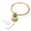 Crystal Gold Towel Ring Bathroom Holder 7