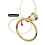 Crystal Gold Towel Ring Bathroom Holder 6