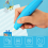 Παιδικό σετ 3D, Εύκολο στη χρήση, Learning Art Activity Orange 6