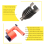 Μηχάνημα αφαίρεσης σκουριάς C4 Handheld Air Hammer Industrial 7