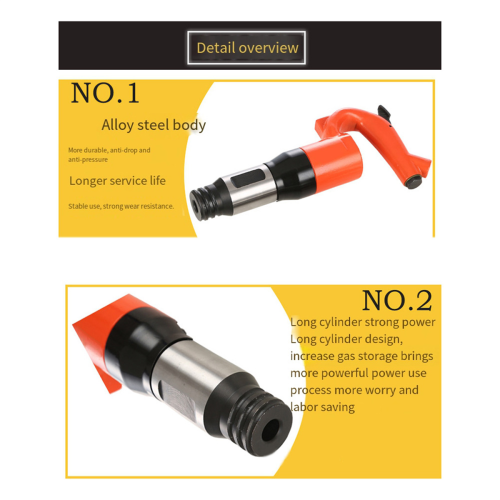 Μηχάνημα αφαίρεσης σκουριάς C4 Handheld Air Hammer Industrial 2