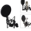 Microphone Shock Mount Holder Adjustable Studio Mic Bracket 5